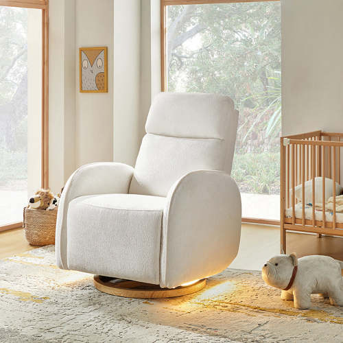 Cuddle Electric Nursery Swivel Chair - NurseryNook By HULALA HOME