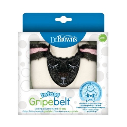 Dr. Brown's Infant Gripebelt Heated Belly Band, Gentle Warmth & Compression - Lamb