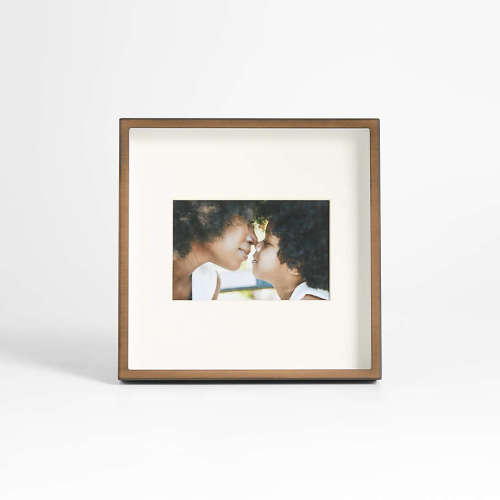 Brushed Antique Bronze 4x6 Picture Frame