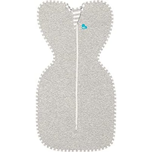 Love To Dream Swaddle UP, Gray, Small, 8-13 lbs, Dramatically Better Sleep, Allow Baby to Sleep in Their Preferred arms up Position for self-Soothing, snug fit Calms Startle Reflex