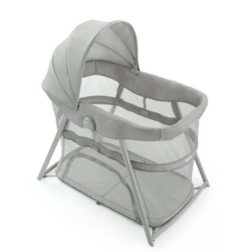 Dream More 3-in-1 Travel Bassinet - Gray (Modern Cottage)