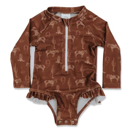 Desert Dreams Infant Long Sleeve Swimsuit – Cowkid Clothing Company