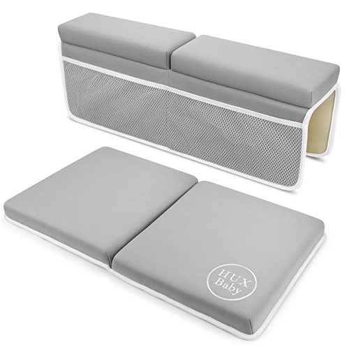 Baby Bath Kneeler & Elbow Rest Pad Set, Baby Bath Elbow Rest & Kneeling Pad Baby Bath Mat,Bath Kneeling Pad for Bathing Baby, Bath Toy Organizer for Tub & Bathtub Kneeler Elbow Rest Set, Baby Bathtub