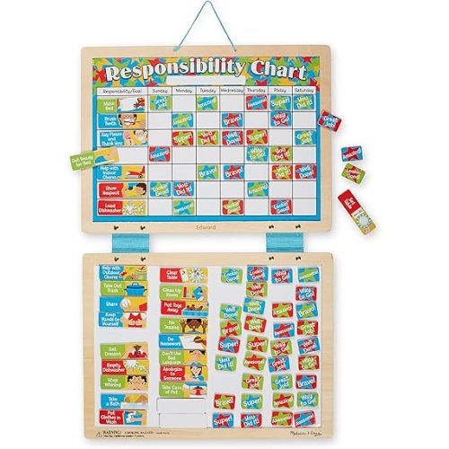 Melissa & Doug Magnetic Responsibility Chart