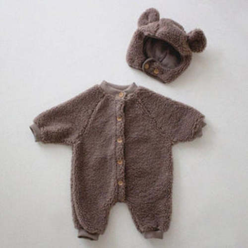 Furry Furry Teddy Romper – Teeny Mini Me