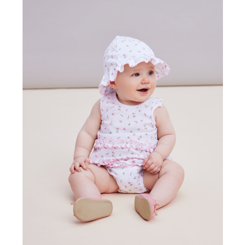 Garden Roses Ruffle Bubble