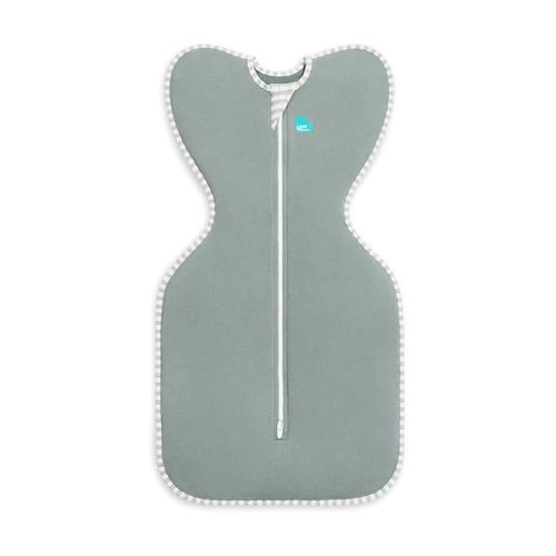 Love to Dream Swaddle UP, Baby Sleep Sack, Self-Soothing Swaddles for Newborns, Improves Sleep, Snug Fit Helps Calm Startle Reflex, New Born Essentials for Baby, 1.0 TOG, 5-8.5 lbs, Deep Olive