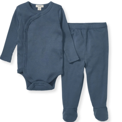 Wrap Front Bodysuit Set