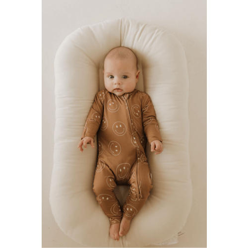 Bamboo Zip Pajamas | Sandstone Smiles