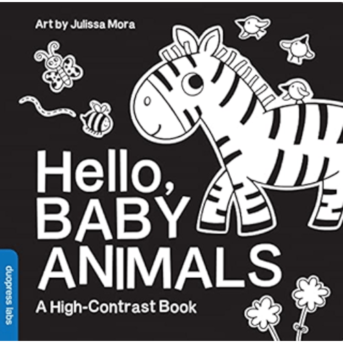 Hello, My World: A High-Contrast Board Book that Helps Visual Development in Newborns and Babies (High-Contrast Books)