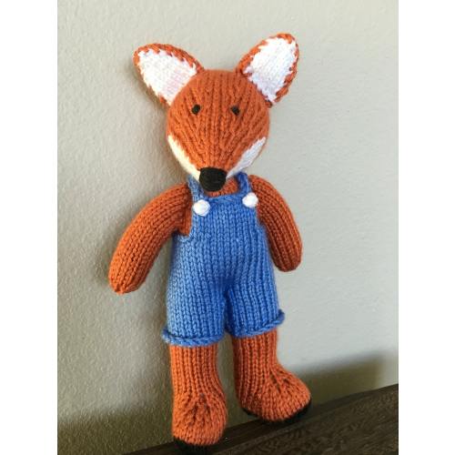 Handmade Fox Stuffed Animal - Handmade Soft Toy