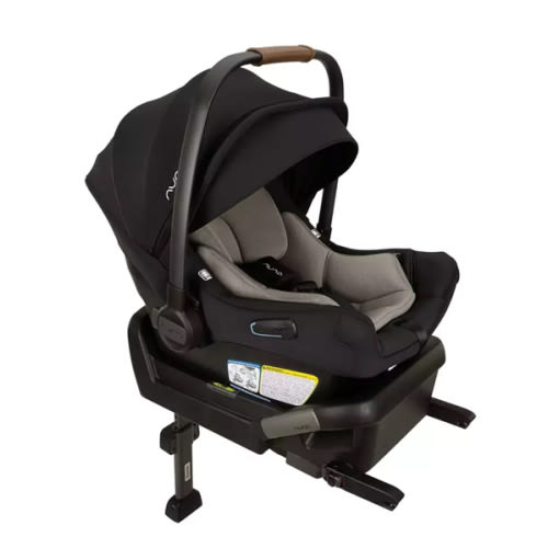 Nuna PIPA Aire Infant Car Seat with PIPA Base - Caviar