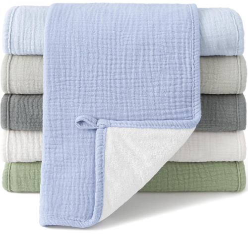 Bearmoss 100% Cotton Muslin Burp Cloths Sets 6 Pack 20x10inch Large Burping Clothes Extra Soft Absorbent for Newborn Unisex Baby Girls and Boys (Spring) : Amazon.com.au: Baby
