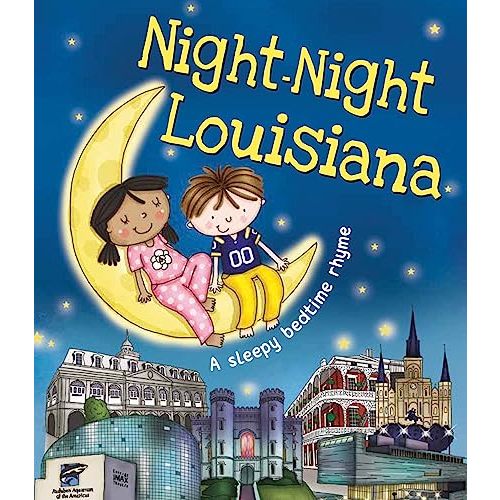 Night-Night Louisiana: A Sweet Goodnight Board Book for Kids and Toddlers