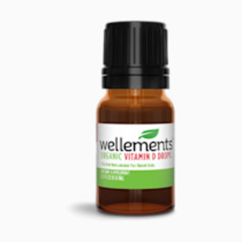 Wellements Baby Organic Vitamin D Drops for Infants & Toddlers (90-Day Supply) - Certified Newborn+ Liquid Vitamin D3 Drops, Support Healthy Growth & Bone Development 400 IU per Drop (1 Drop Daily)