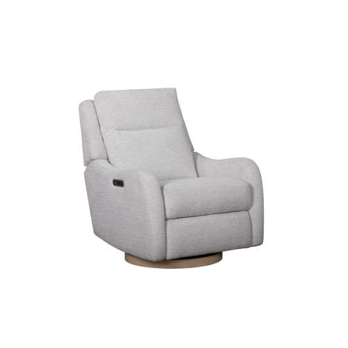 PL Heritage Quinn Power Recliner with Night Light, Wooden Base, Adjustable Headrest & Lumbar Support