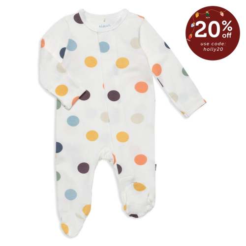 big dot cloudstretch™ magnetic footie – Magnetic Me