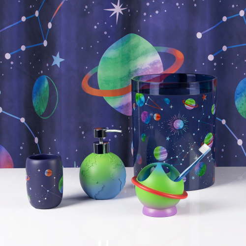 Starry Night 4-Piece Bathroom Accessory Set