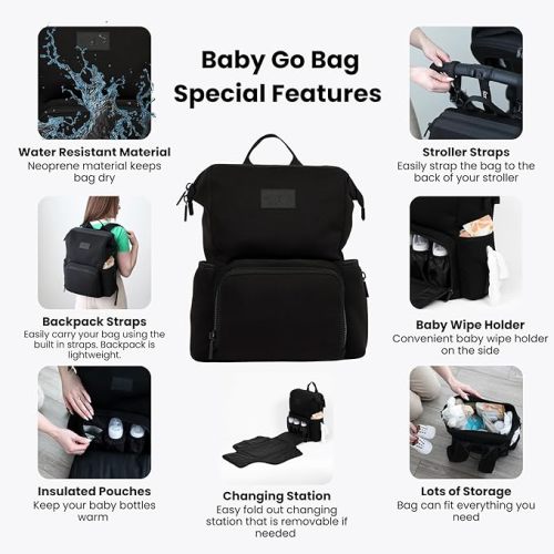 Neoprene Diaper Bag