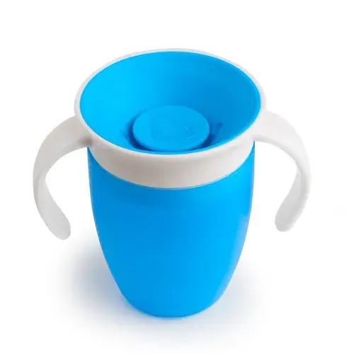 Munchkin Miracle® Trainer Cup 360° 7Oz - Blue | Baby Bunting AU