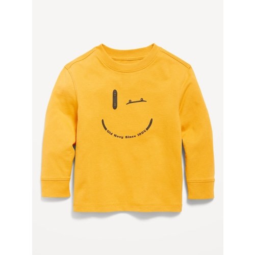 Oversized Heavyweight Logo-Graphic T-Shirt for Toddler Boys | Old Navy