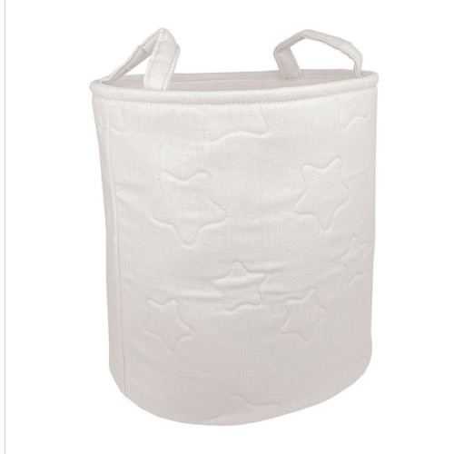 Little Darlings Quilted Oval Bin - Medium Star