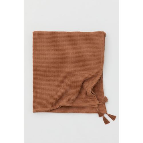Waffled Cotton Throw