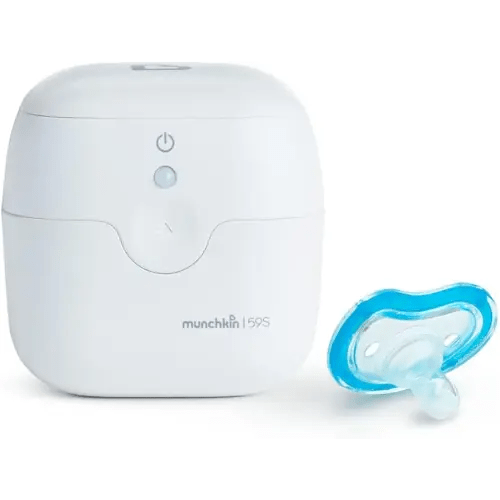 Munchkin Portable Soother & Dummy UV Steriliser, Kills 99% of Germs in 59 Seconds : Amazon.com.au: Baby