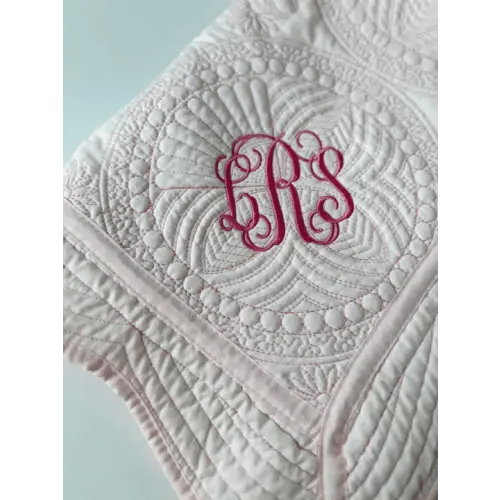 White & Pink Quilt – Simply Sweet Kids