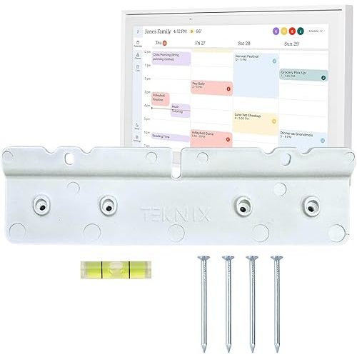 No-Stud, No-Drill Wall Mount for Skylight Calendar (15 inch) - Easy DIY Installation, No Anchors or Screws Needed, Damage-Free, Secure Hold, Only a Hammer Required, Hardware Included