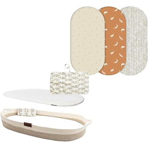 Changing Basket with Bassinet Sheets