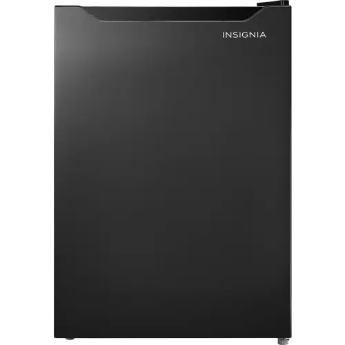 Insignia™ - 2.7 Cu. Ft. Mini Fridge with Door Storage and ENERGY STAR Certification - Black