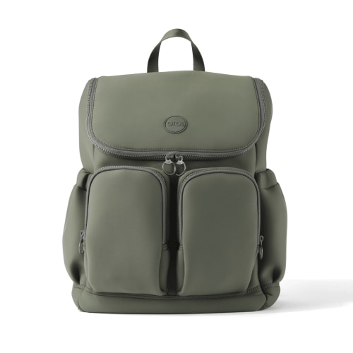 Signature Nappy Backpack - Sage Neoprene (PRE-ORDER FOR OCTOBER DELIVERY)