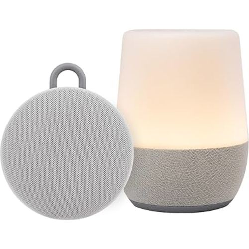 Yogasleep Duet White Noise & Hushh 2 Portable Sound Machine Bundle, 30 Natural Sounds, Bluetooth-Wireless Speaker for Travel, Sleep Aid & Noise Cancelling for Adults & Baby