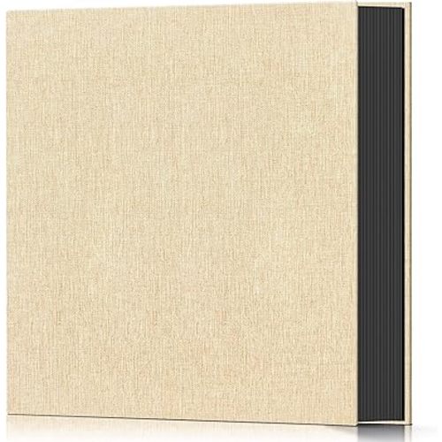 Popotop Photo Album 4x6 600 Pockets for Wedding Gifts,Linen Hardcover Picture Albums for Family Anniversary Baby Vacation Pictures