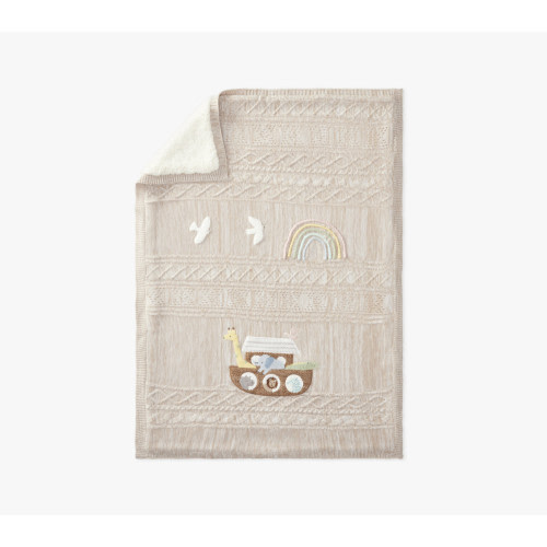 Noah's Ark Heirloom Baby Blanket