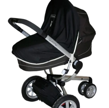 SnoozeShade Original (0-6m) | Universal-fit pram/stroller sun and sleep shade | Blocks 99% of UV