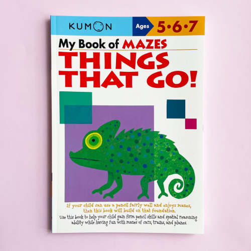 My Book of Mazes – Things That Go