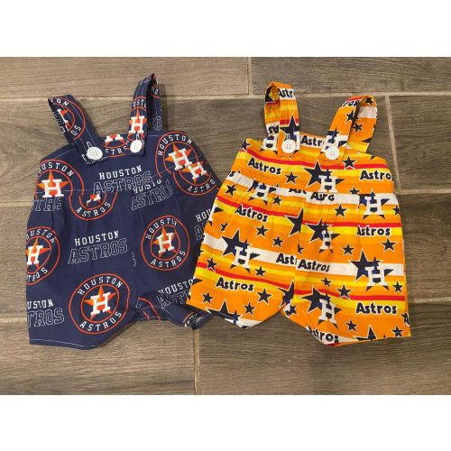 Astros Baseball Boys Jumper Overalls * You Choose the Size *