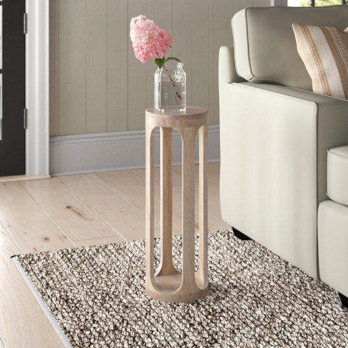 Laurel Foundry Modern Farmhouse® Chewelah Solid Wood End Table