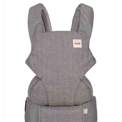 Linen Explore Baby Carrier - Ash Grey - Baby Tula Linen Collection – Baby Tula US