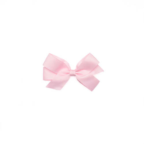 Traditional Grosgrain Hair Bow, Pearl Pink – Stitchy Fish