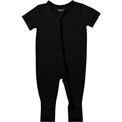 2 Way Zipper Sleeper, Summer Short Sleeve Footless Romper