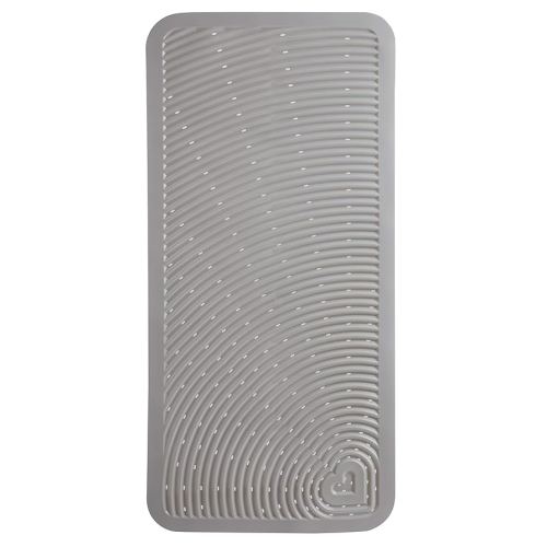 Munchkin Soft Spot Baby Bath Mat for Tub, Cushioned Bathtub Mat for Toddlers and Kids, 36"x17", Grey