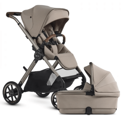 Silver Cross Reef 2 Frappe Stroller and Bassinet Bundle