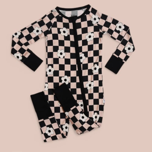 RETRO DAISY CHECKS DREAM ROMPER