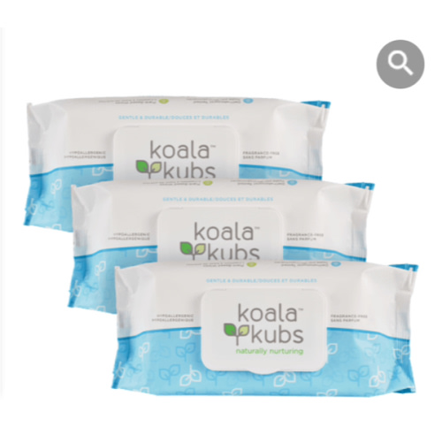 Koala Kubs Wipes 3-Pack