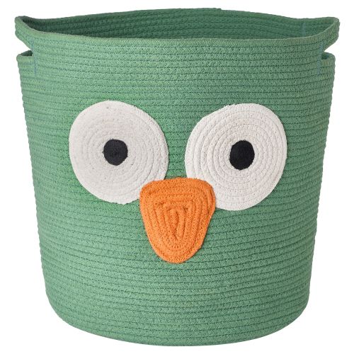 UPPSTÅ Storage bag - braided/green 35 cm (13 ¾ ")