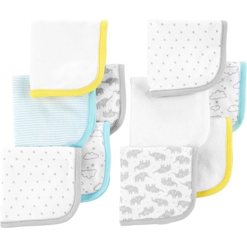 Simple Joys by Carter's Unisex Babies' Washcloth Set, Pack of 10