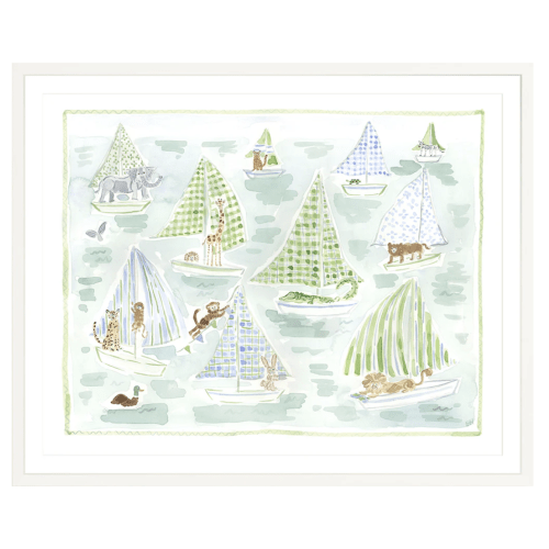 The "Regatta Zoo" Fine Art Print